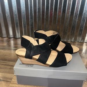 Adam Tucker black wedge